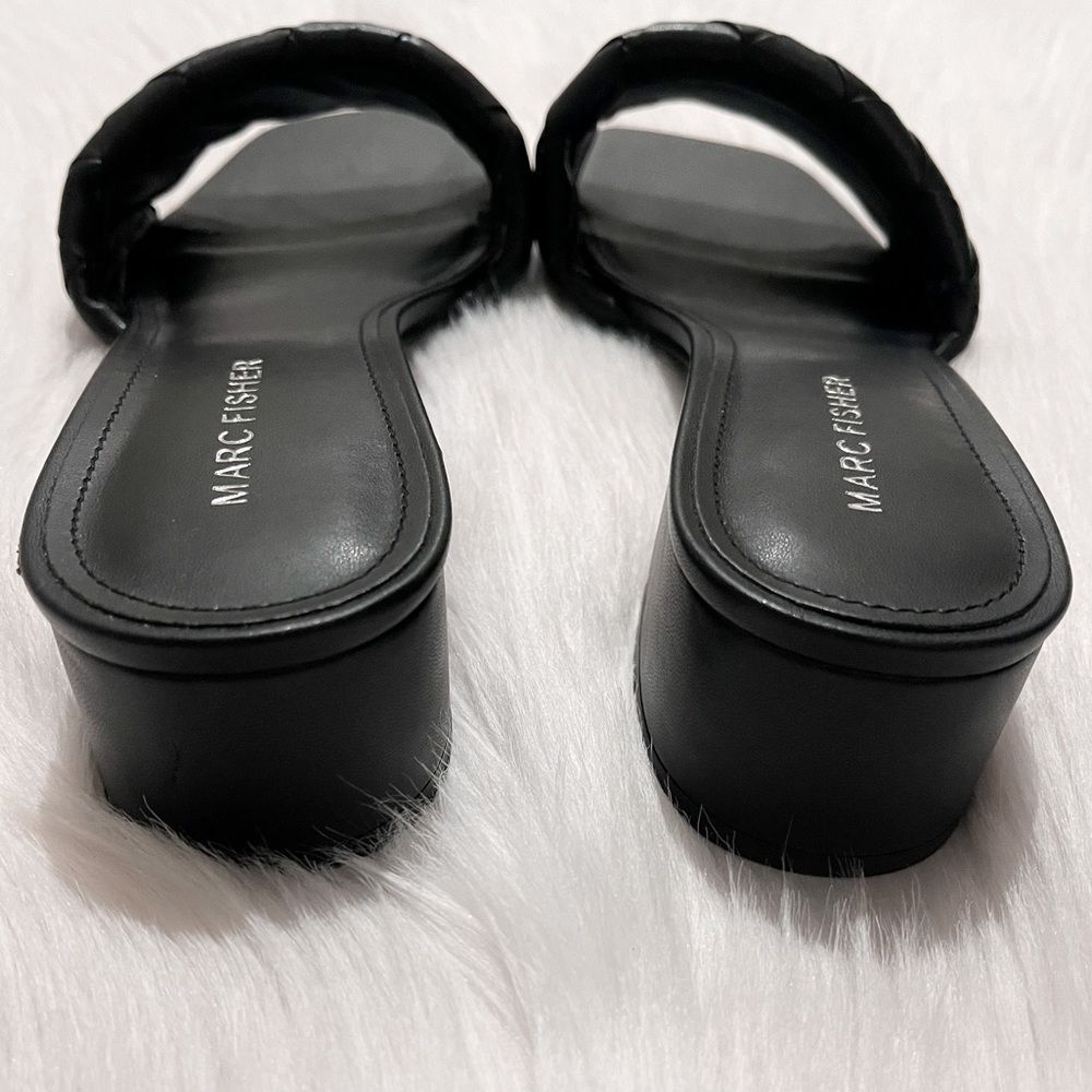 Marc Fisher Women’s Low Stacked Block Side Kitten… - image 4